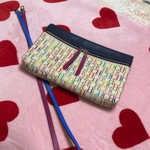 Original Carolina Herrera crossbody great for summer or spring.